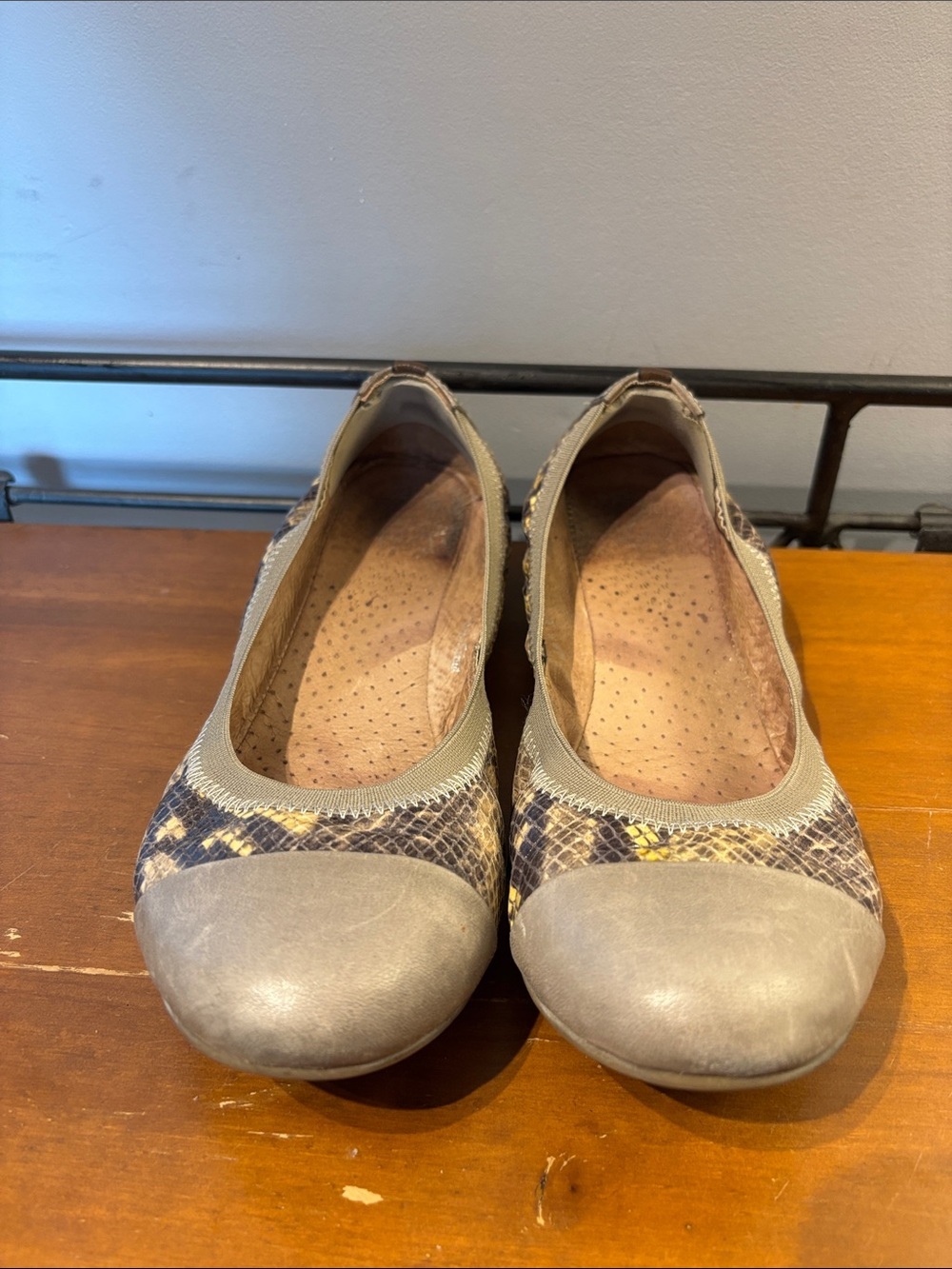 Rudsak Snakeskin Leather Ballet Shoe - Picture 7 of 11